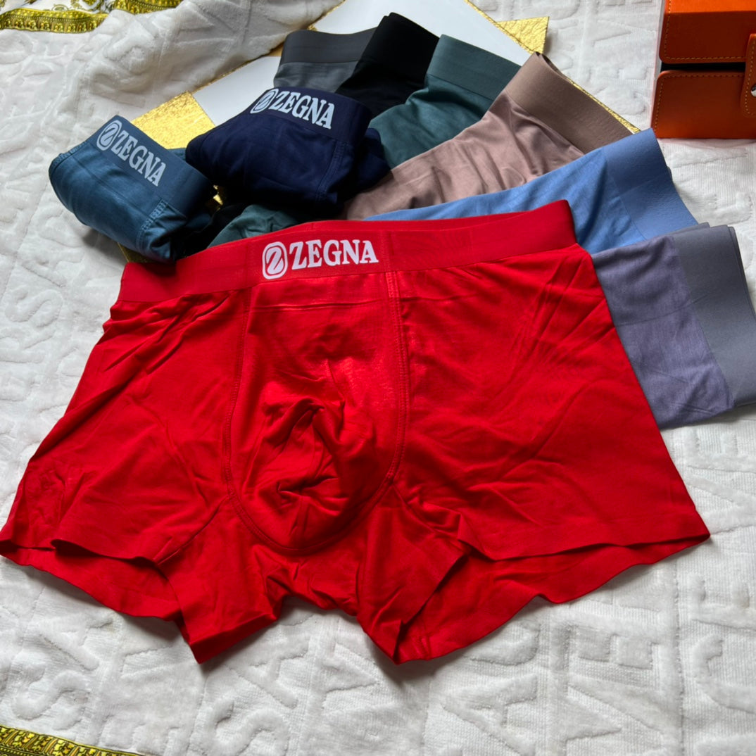 Zegna Mixed Five-Colour Boxer Briefs 3-Piece Box Collection