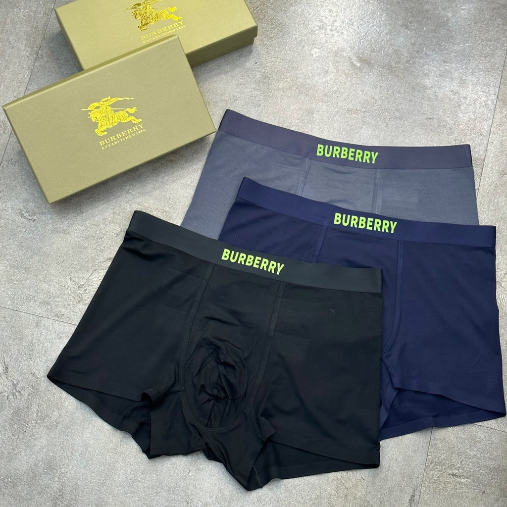 Burberry Modal Men's Boxer Briefs - 3-Piece Box
