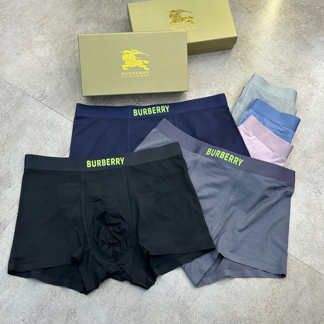 Burberry Modal Men's Boxer Briefs - 3-Piece Box