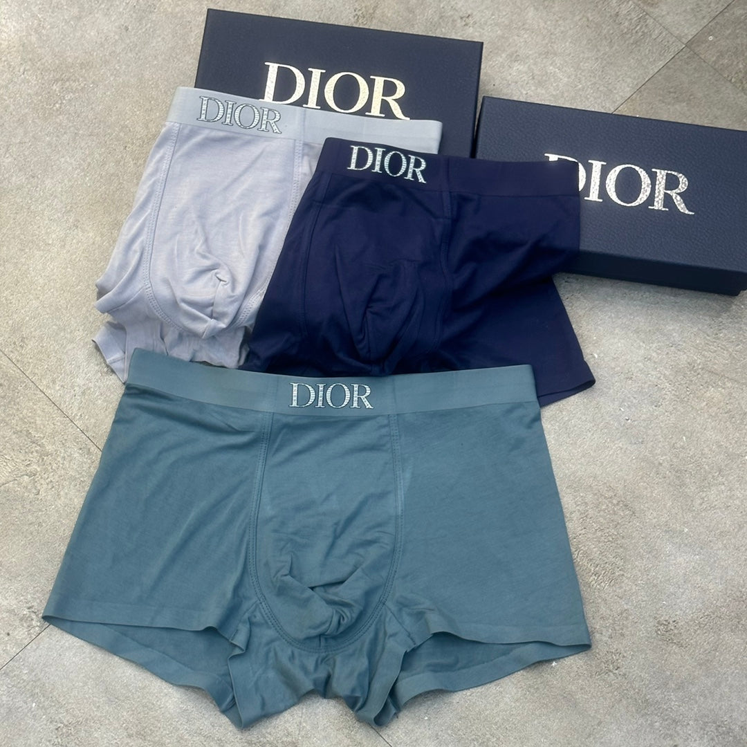 Dior Modal Short Socks - 3-Pair Pack