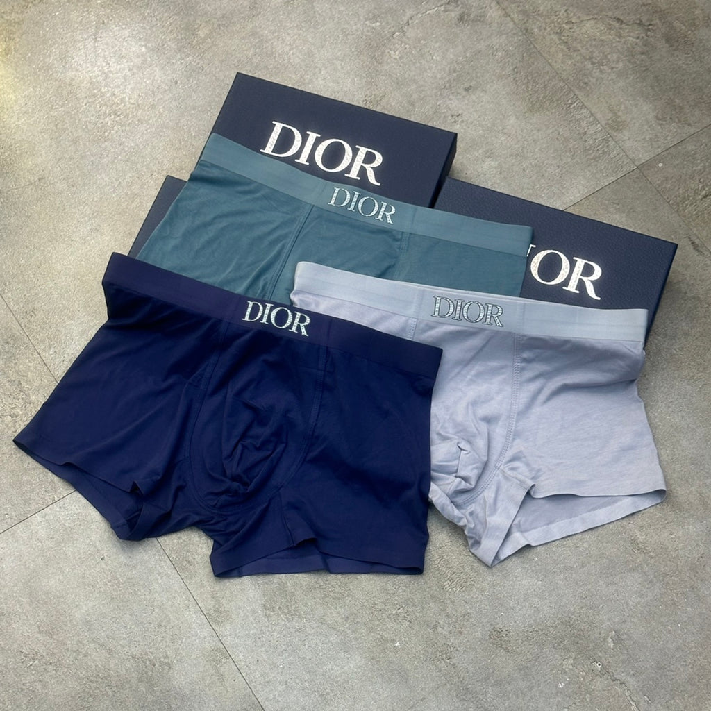 Dior Modal Men's Boxer Briefs - 3-Piece Box