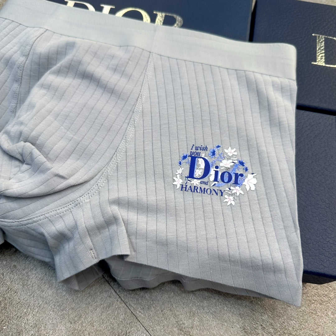 Dior Cotton Men's Boxer Briefs - 3-Piece Box