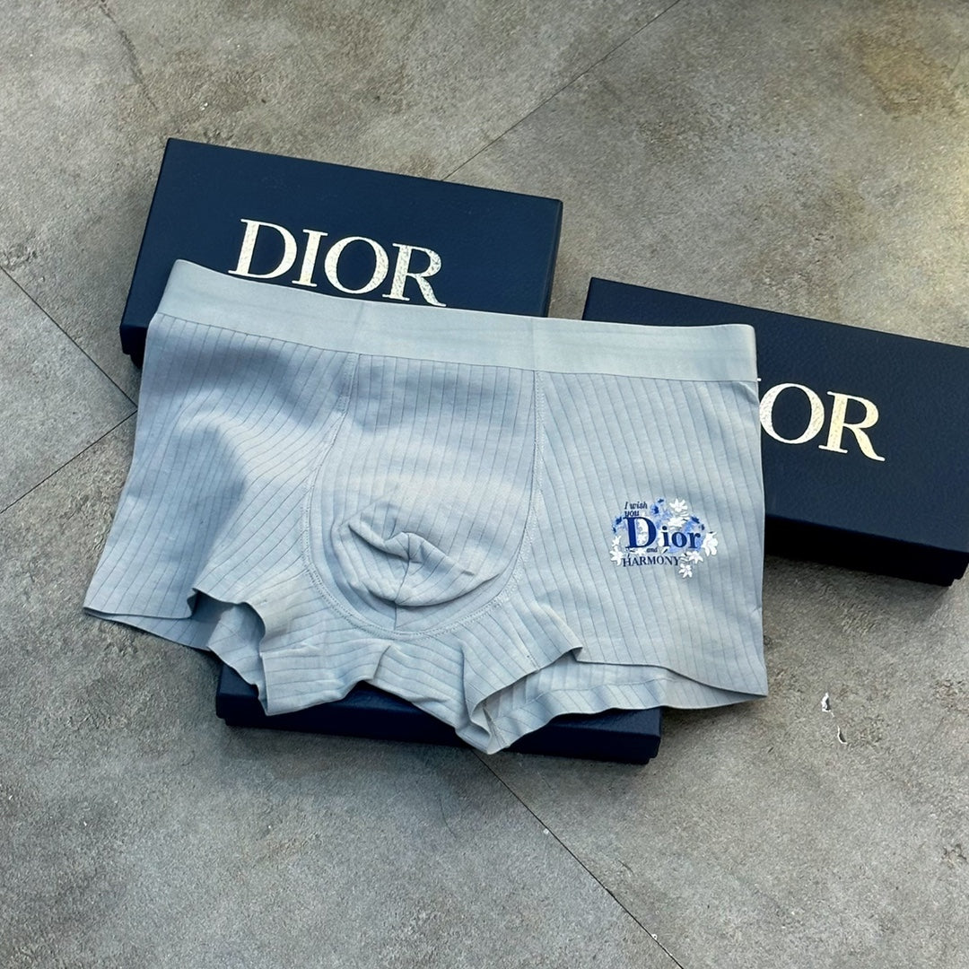 Dior Cotton Men's Boxer Briefs - 3-Piece Box