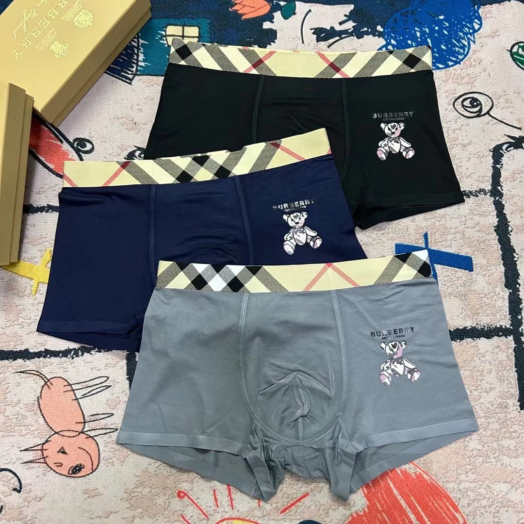 Burberry Modal Short Socks - 3-Pair Pack