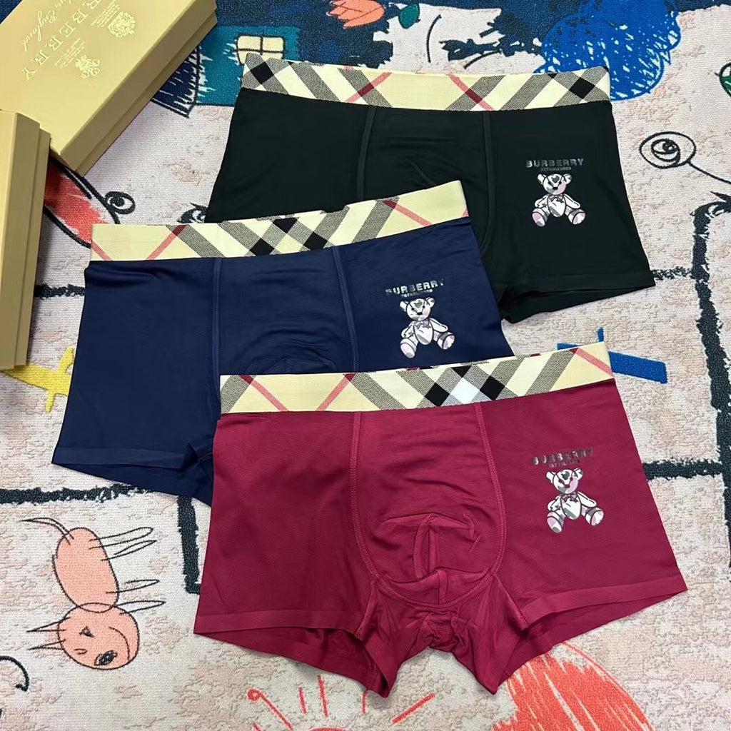 Burberry Modal Short Socks - 3-Pair Pack