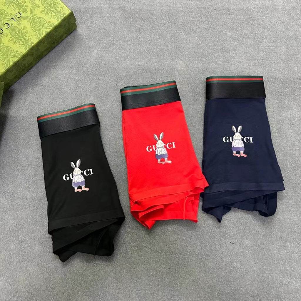Gucci Modal Men's Boxer Briefs - 3-Piece Box