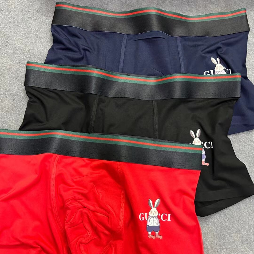 Gucci Modal Men's Boxer Briefs - 3-Piece Box
