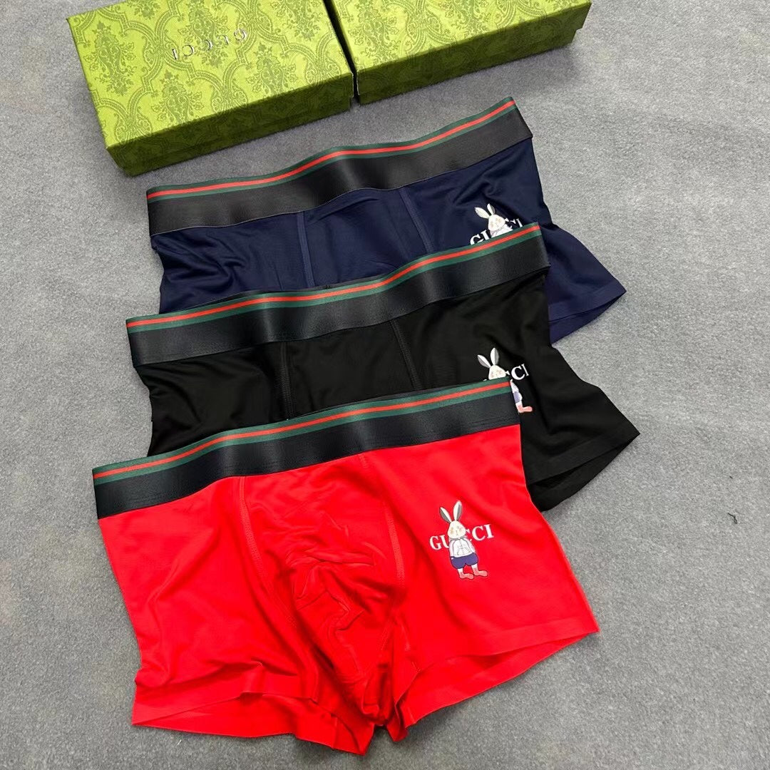 Gucci Modal Men's Boxer Briefs - 3-Piece Box
