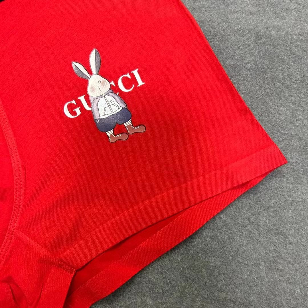 Gucci Character Graphics And Stripe Waistbands Men's Boxer Briefs - 3-Piece Box