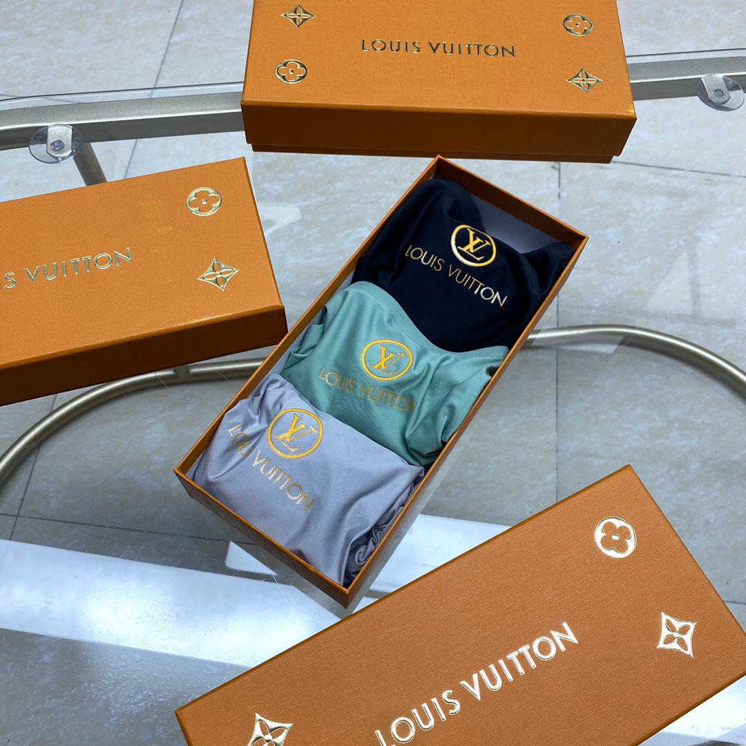 Louis Vuitton Ice-Silk Short Socks - 3-Pair Pack