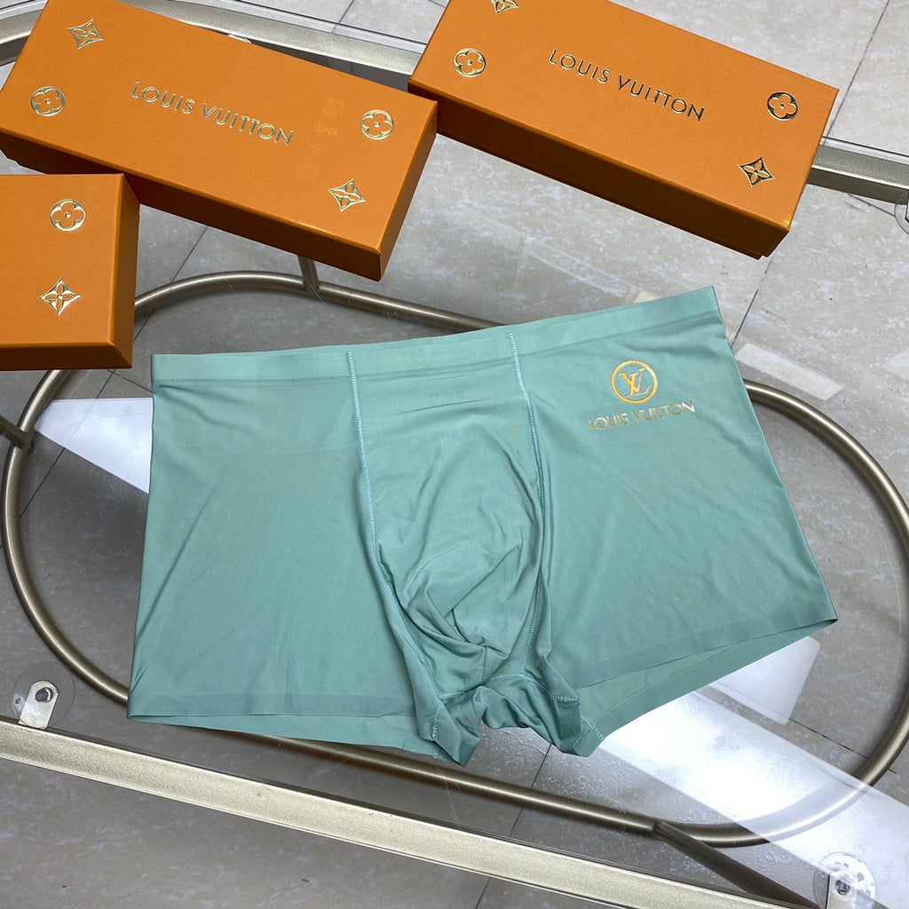Louis Vuitton Ice-Silk Men's Boxer Briefs - 3-Piece Box - Sizes L-XXXL
