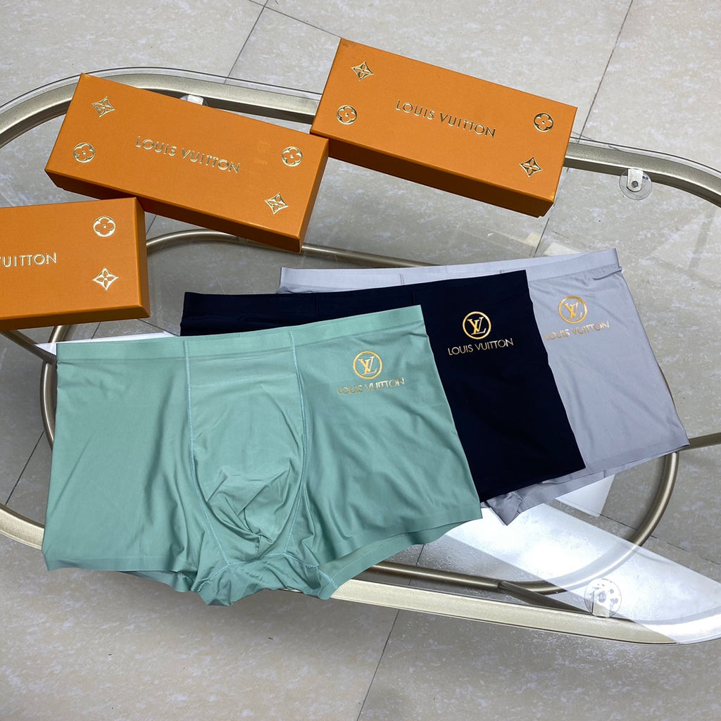 Louis Vuitton Ice-Silk Short Socks - 3-Pair Pack