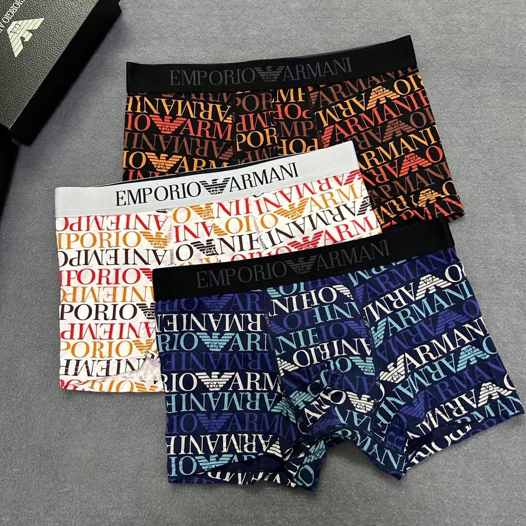 Emporio Armani Modal Short Socks - 3-Pair Pack
