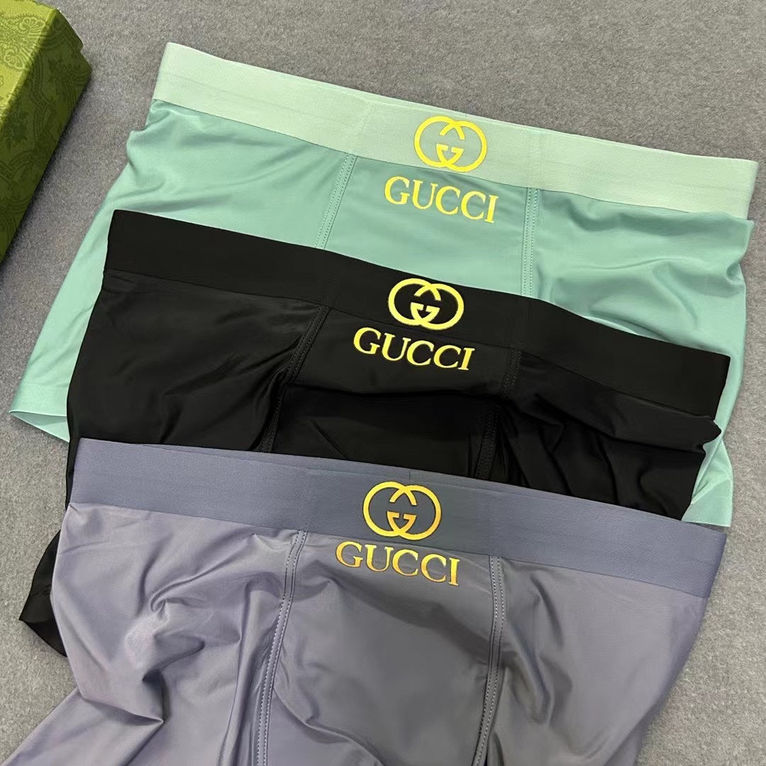 Gucci Modal Men's Boxer Briefs - 3-Piece Box