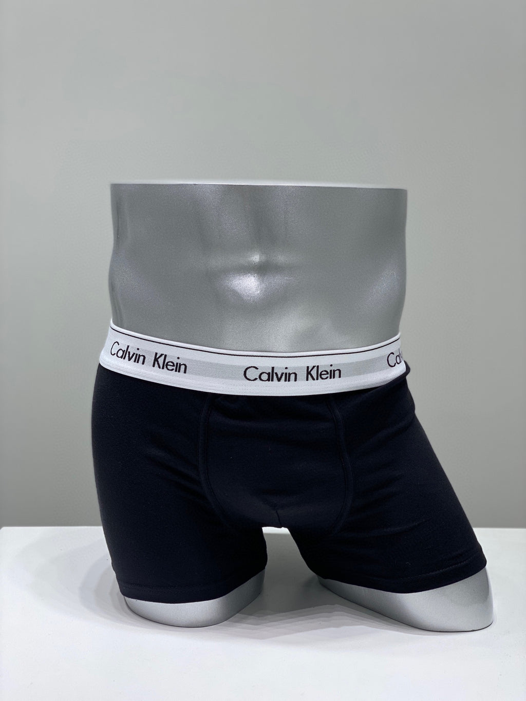 Calvin Klein Long-staple cotton Clean White Waistbands Men's Boxer Briefs - 3-Piece Box