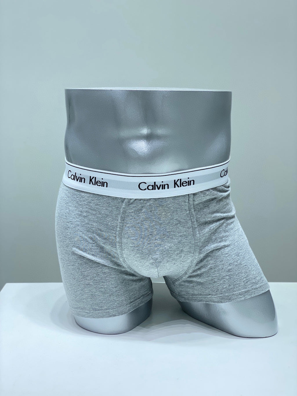 Calvin Klein Long-staple cotton Clean White Waistbands Men's Boxer Briefs - 3-Piece Box
