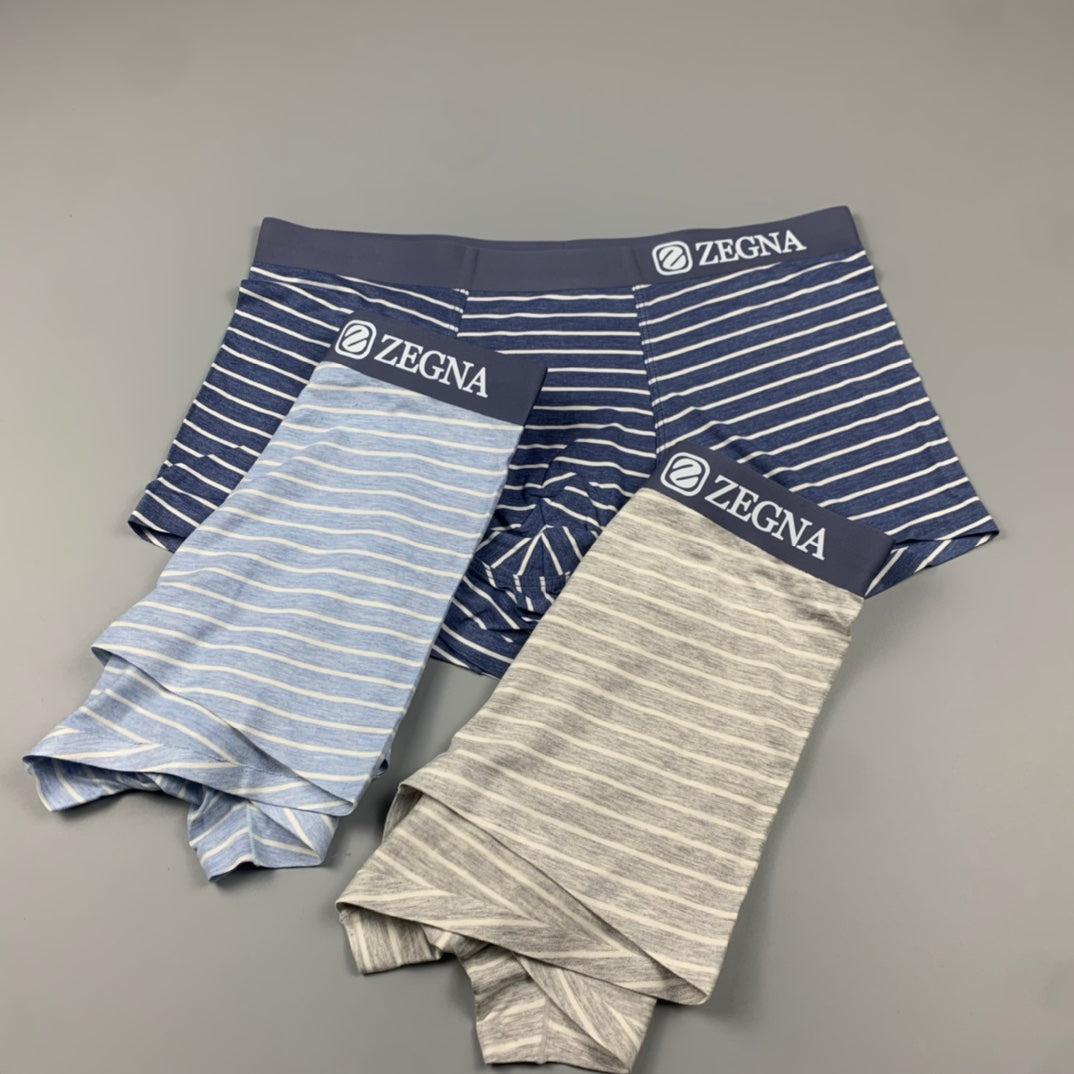 Zegna Men's Boxer Briefs - 3-Piece Box