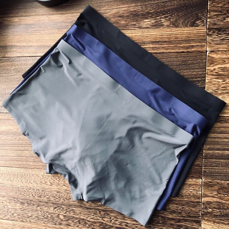 Nylon Blend Men's Boxer Briefs - 3-Piece Box
