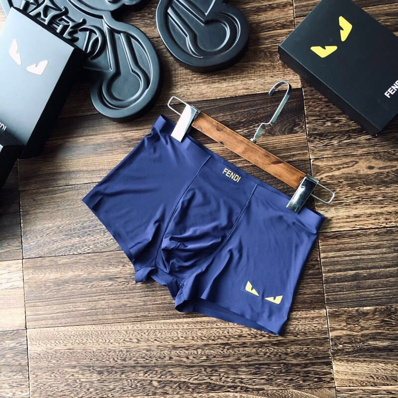 Nylon Blend Men's Boxer Briefs - 3-Piece Box