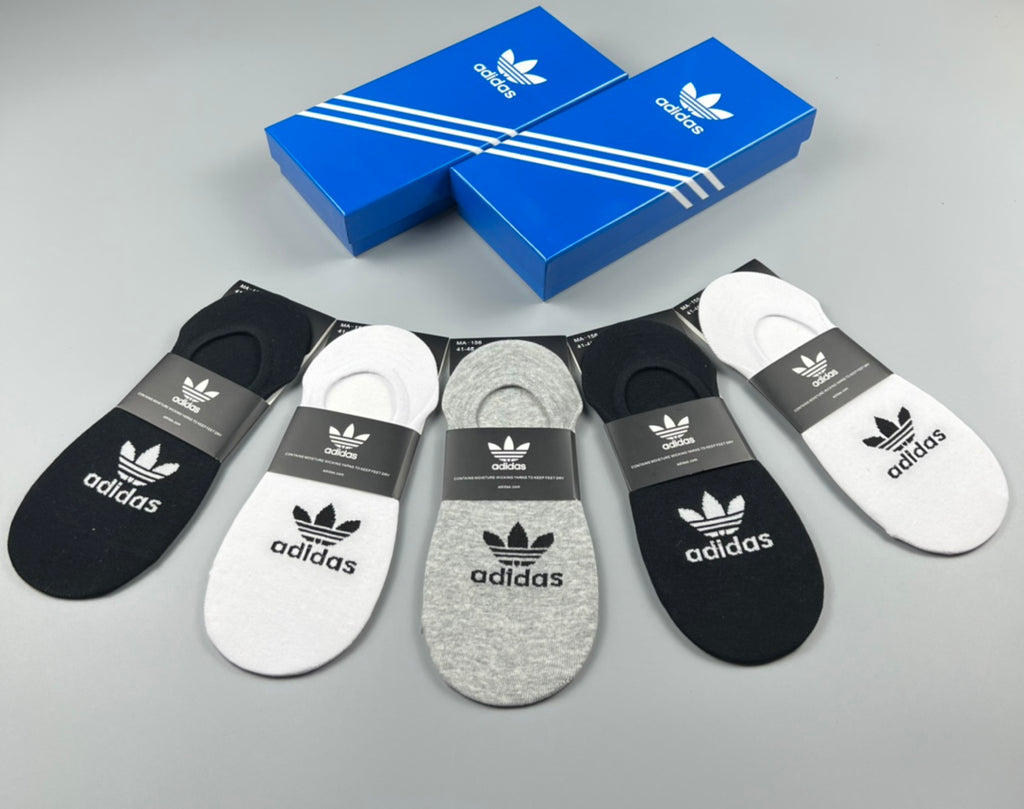 Adidas Mesh Cotton No-Show Socks
