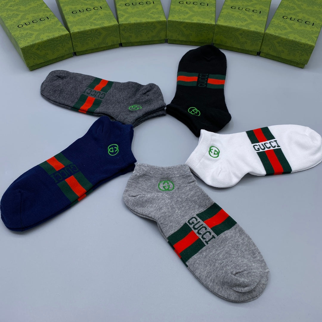 Gucci Short Socks - 5-Pair Pack