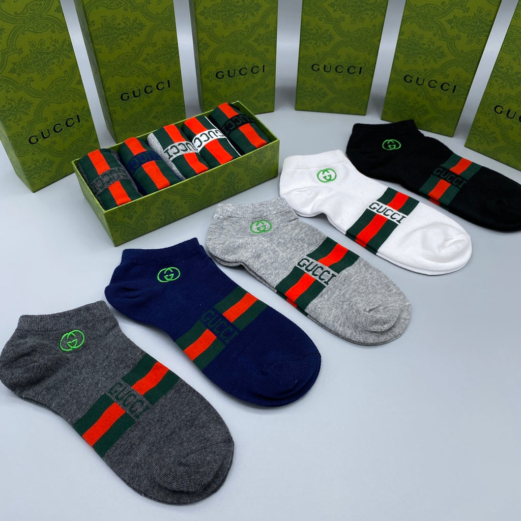 Gucci Short Socks - 5-Pair Pack