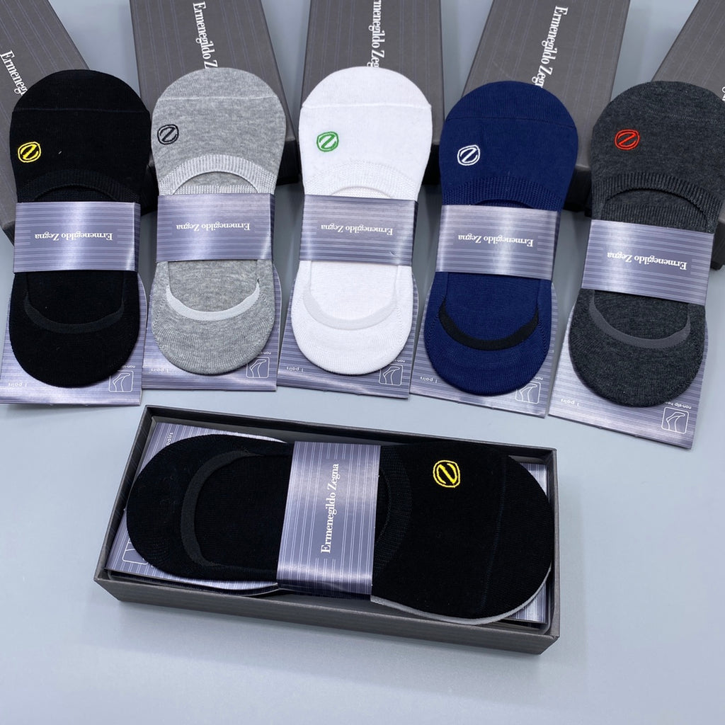 Zegna Short Socks - 5-Pair Pack