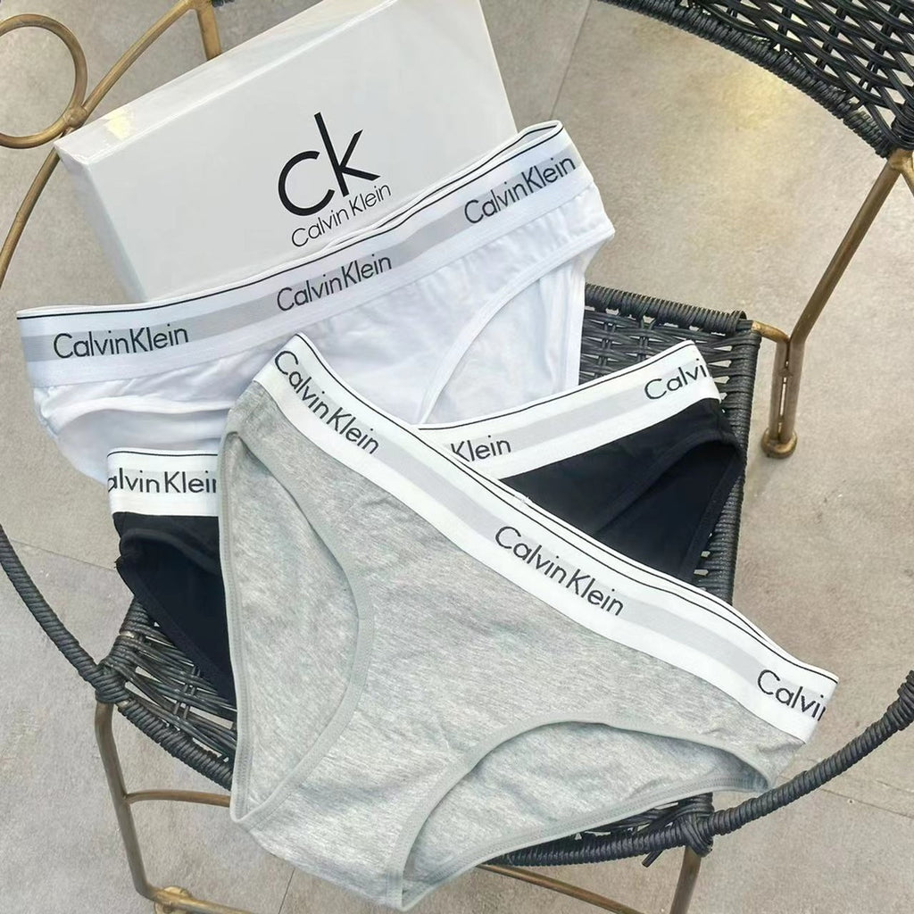 Calvin Klein Cotton Women's Briefs - 3-Piece Box