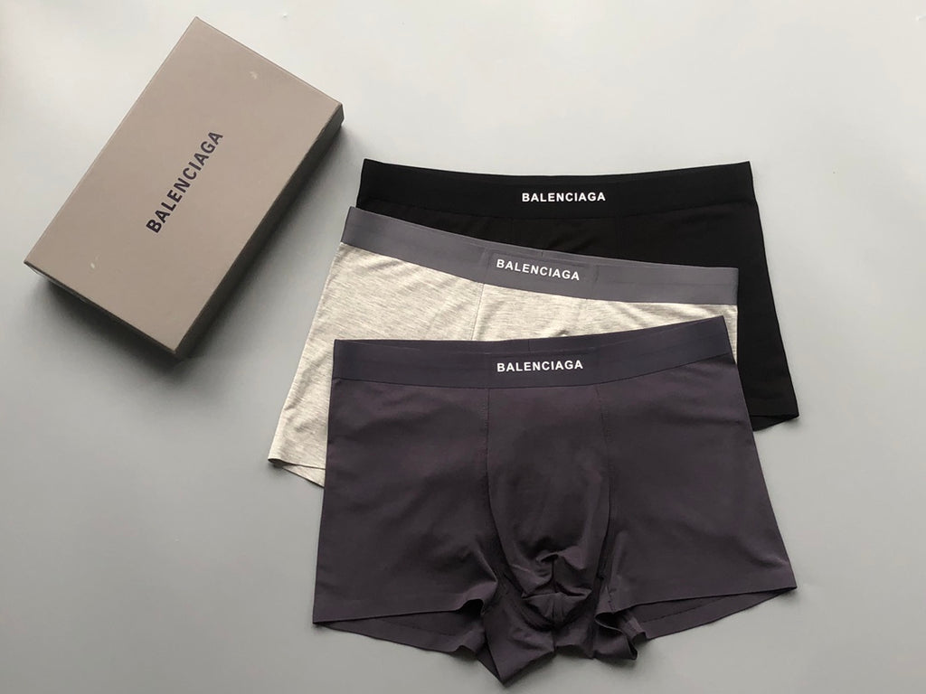 Balenciaga Men's Boxer Briefs - 3-Piece Box