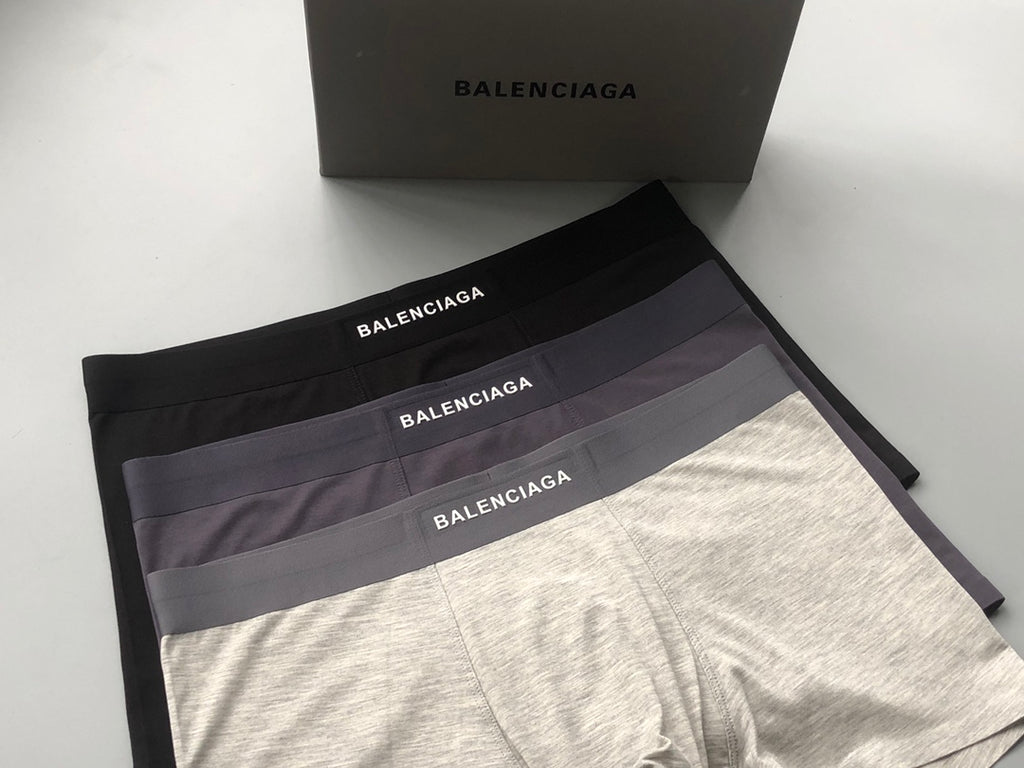 Balenciaga Men's Boxer Briefs - 3-Piece Box