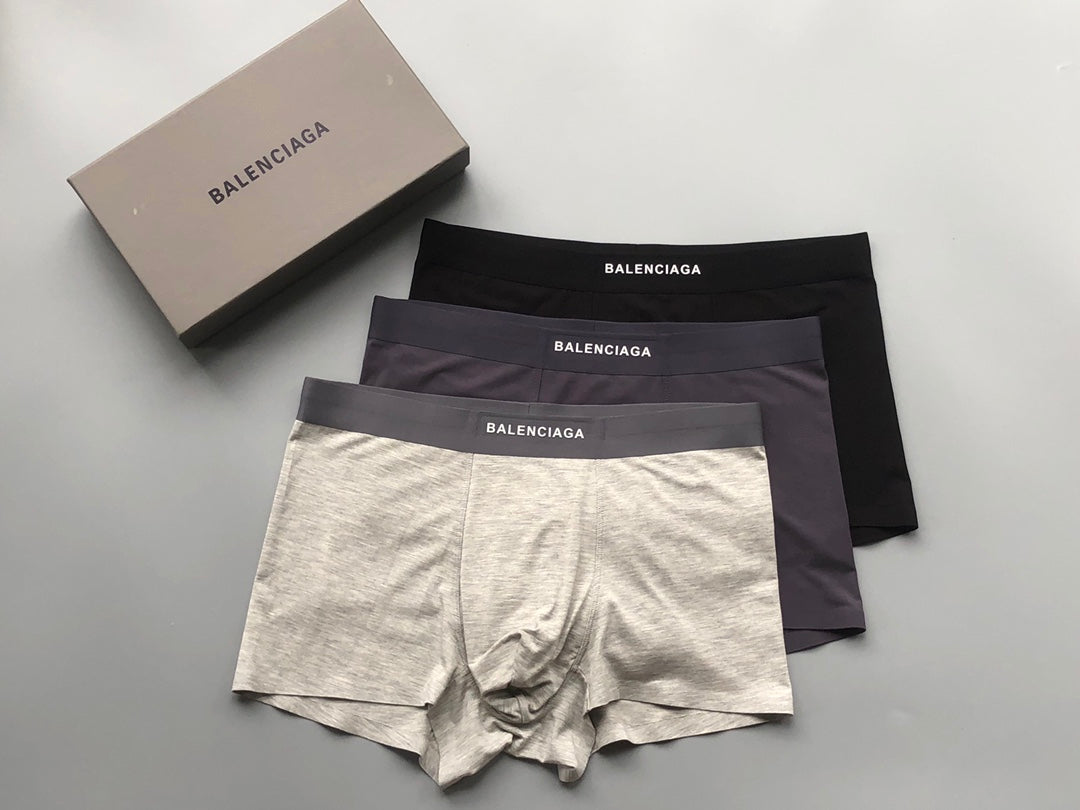 Balenciaga Men's Boxer Briefs - 3-Piece Box