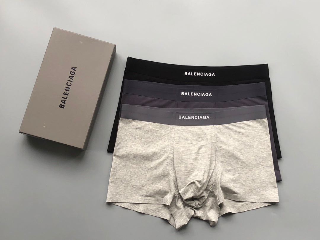 Balenciaga Men's Boxer Briefs - 3-Piece Box