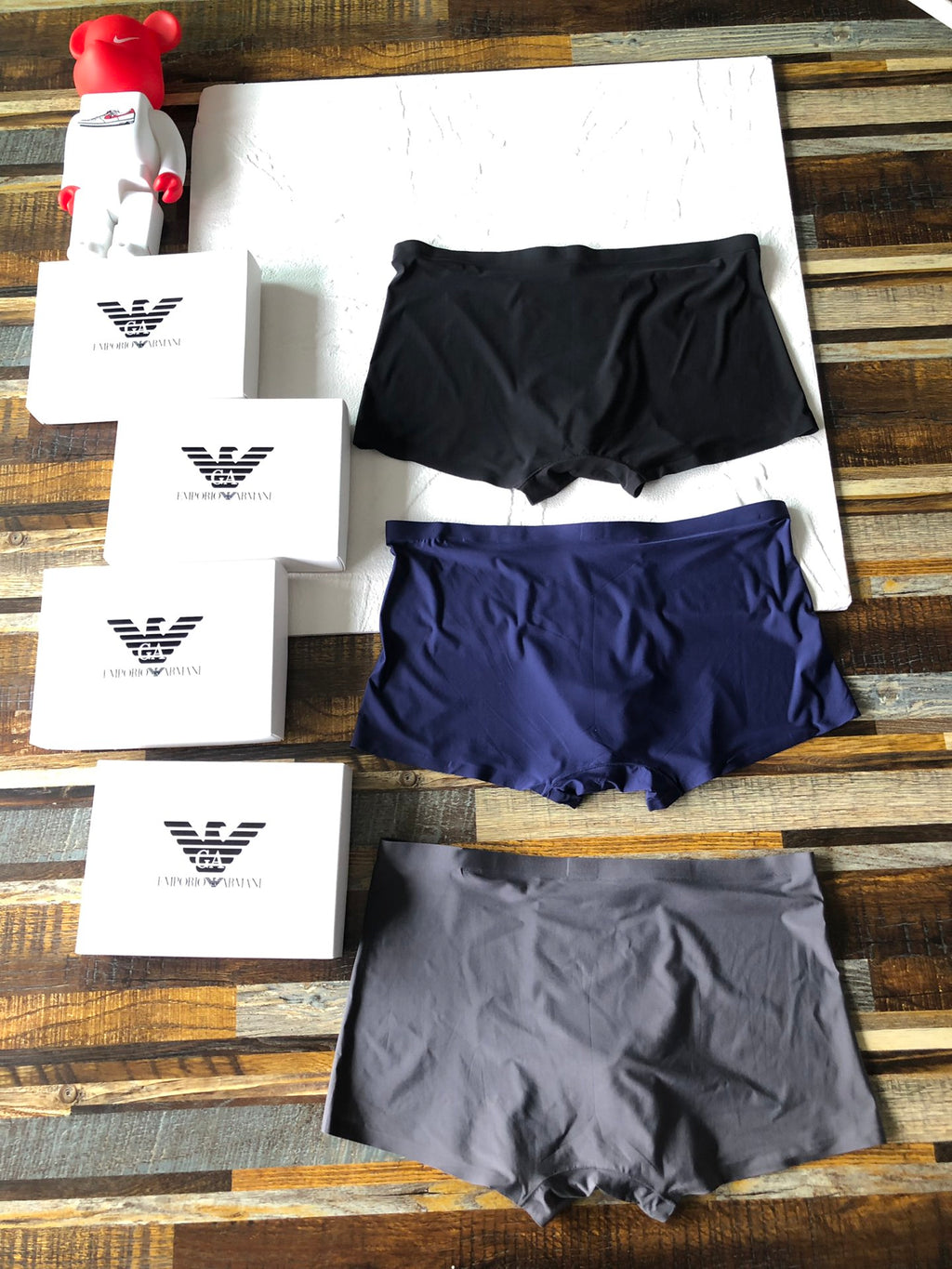 Milk-Silk Men's Boxer Briefs - 3-Piece Box