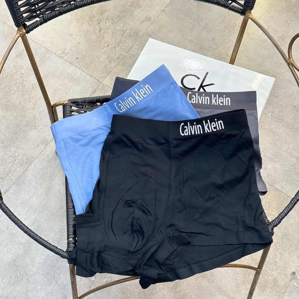 Calvin Klein Cotton Men's Boxer Briefs - 3-Piece Box