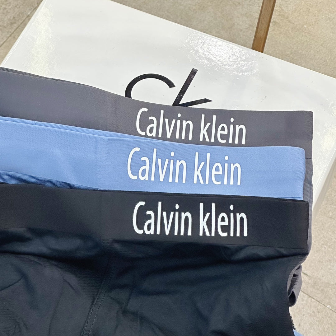 Calvin Klein Cotton Men's Boxer Briefs - 3-Piece Box