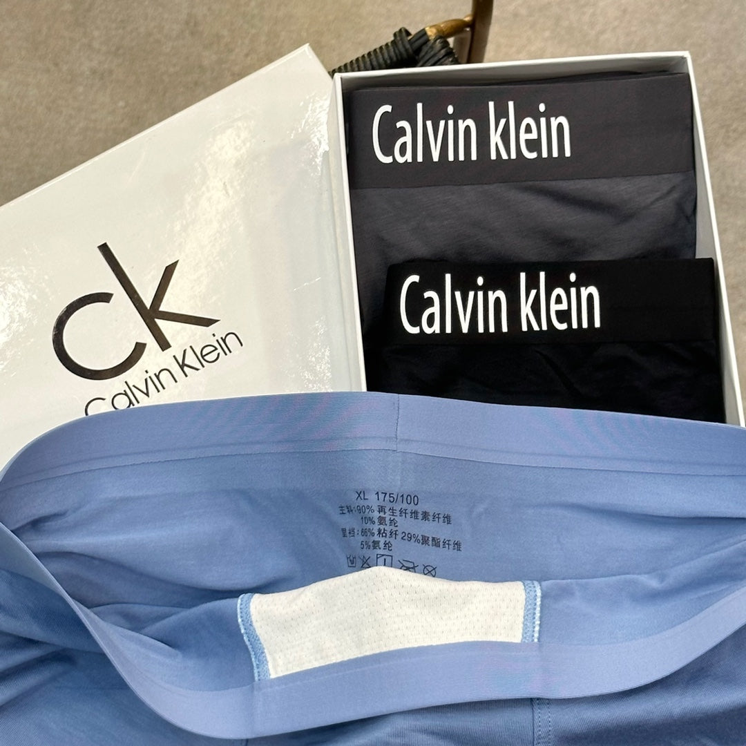 Calvin Klein Cotton Men's Boxer Briefs - 3-Piece Box