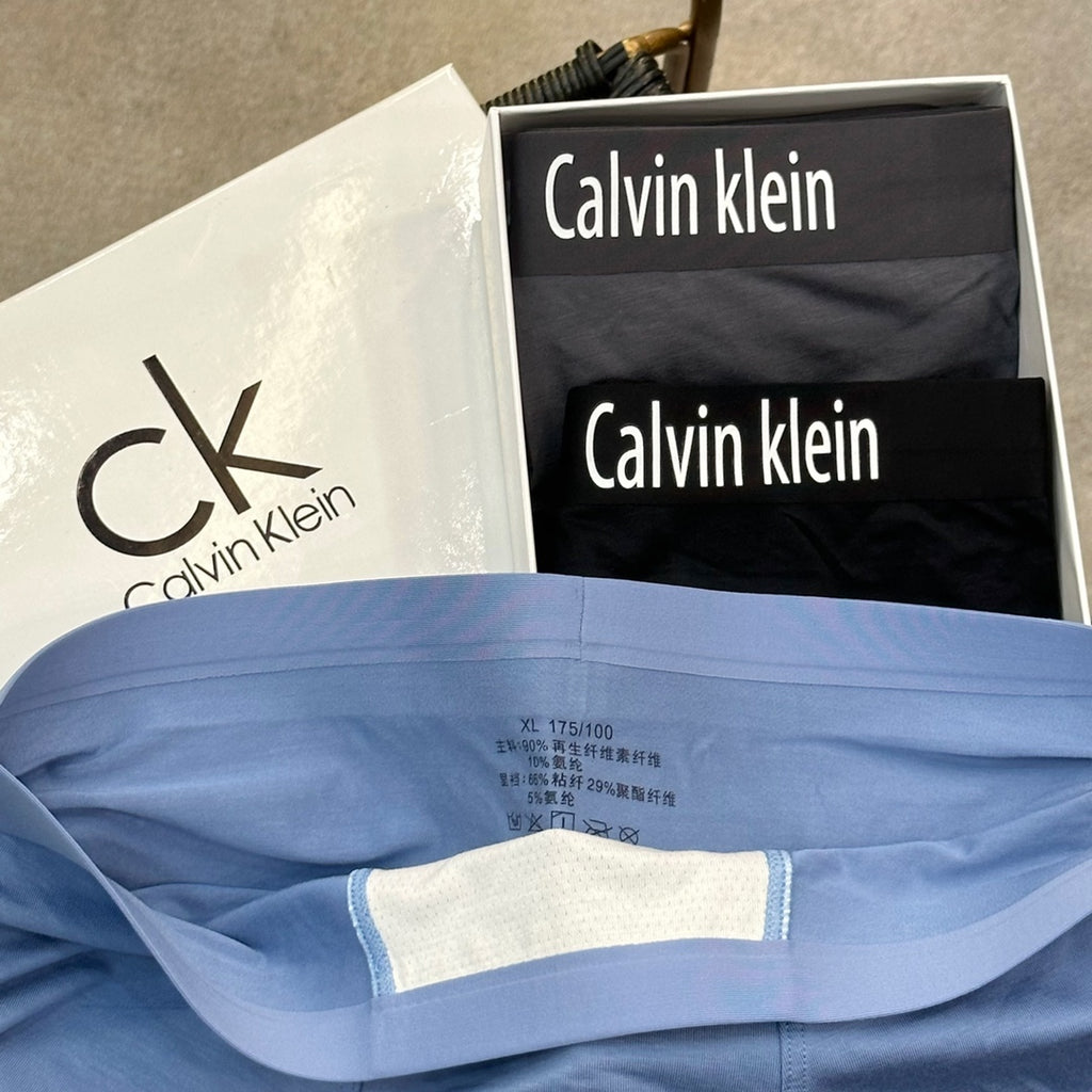 Calvin Klein Broad Logo Waistbands Men's Boxer Briefs