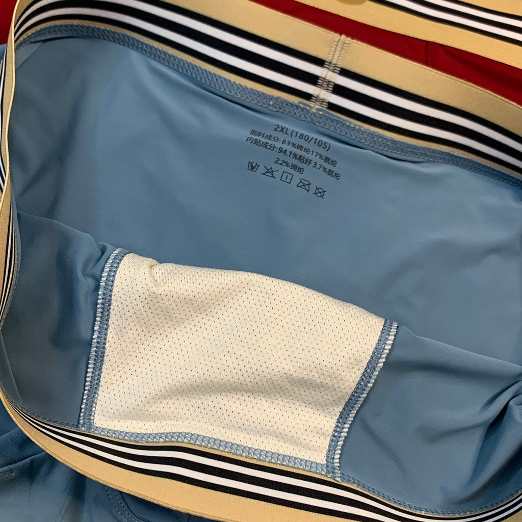 Burberry Striped Waistbands Men's Boxer Briefs - 3-Piece Box