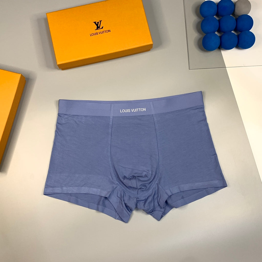Louis Vuitton Clean Wordmark Waistbands Men's Boxer Briefs - 3-Piece Box