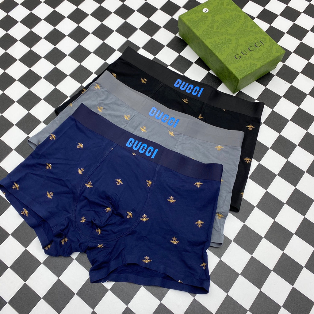 Men's Boxer Briefs - 3-Piece Box
