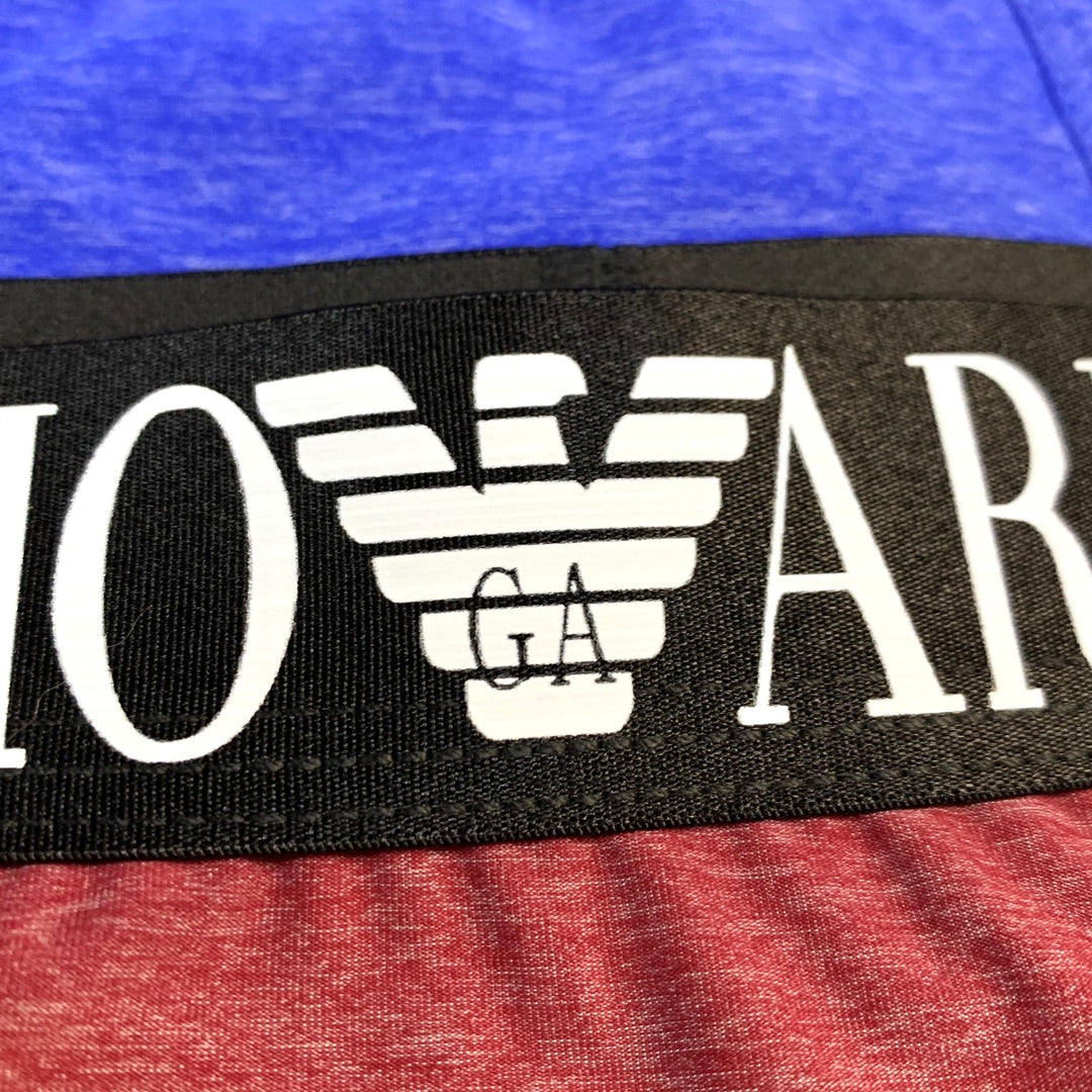 Armani Broad Logo Waistbands Men's Boxer Briefs - 3-Piece Box