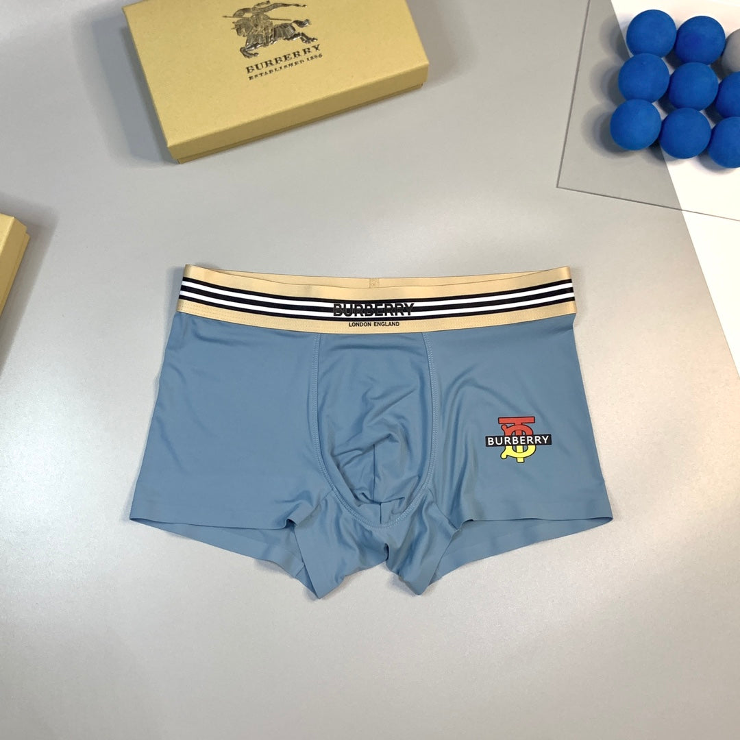 Burberry Ice-Silk Men's Boxer Briefs - 3-Piece Box
