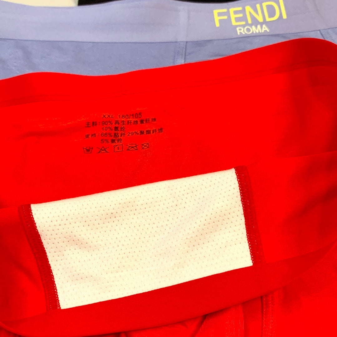Fendi Modal Men's Boxer Briefs - 3-Piece Box