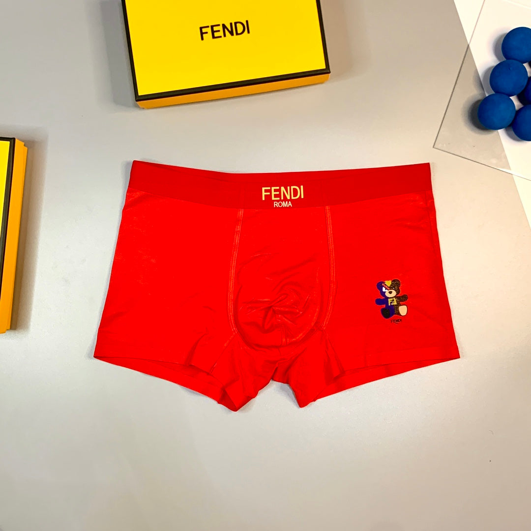 Fendi Modal Men's Boxer Briefs - 3-Piece Box
