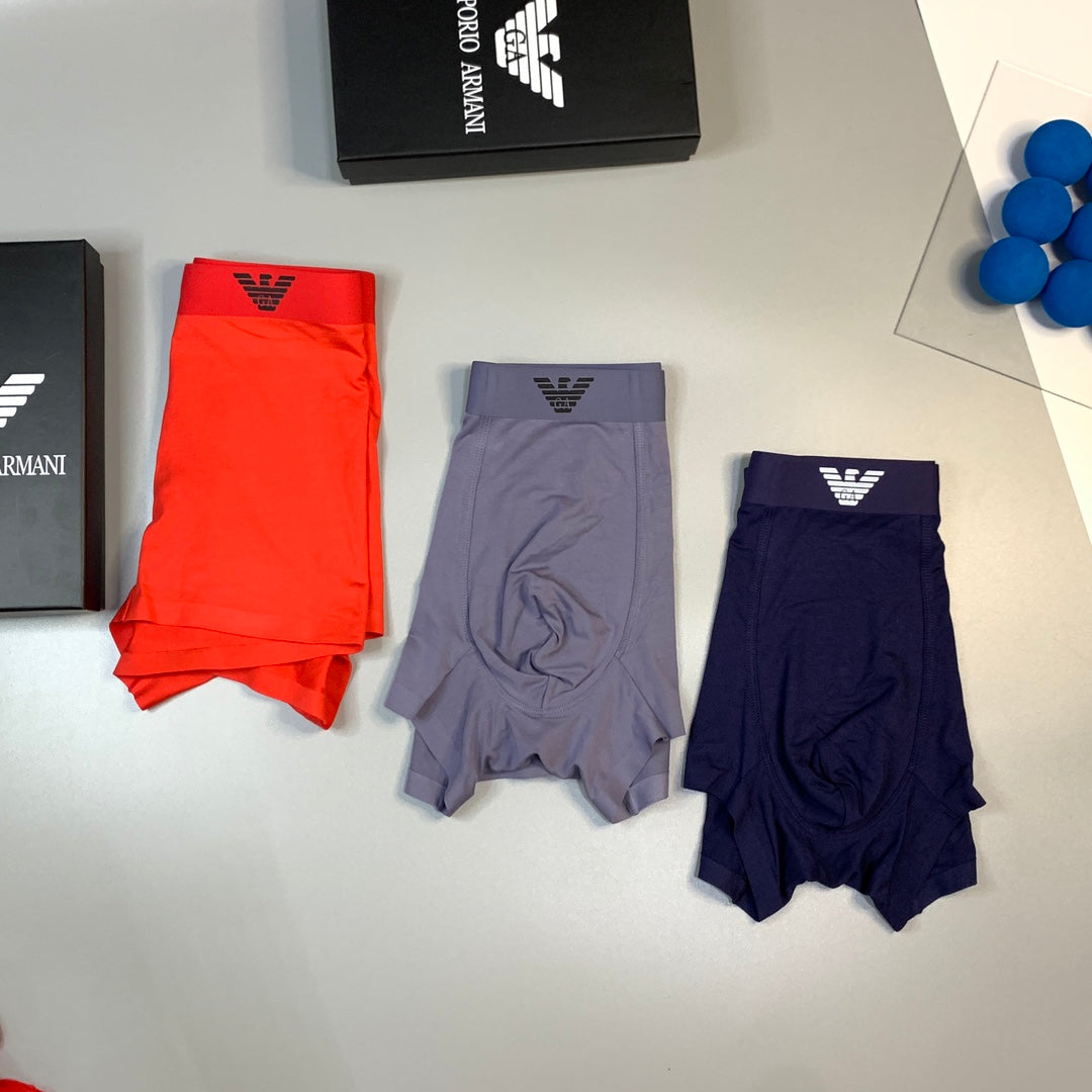 Emporio Armani Modal Men's Boxer Briefs - 3-Piece Box