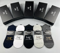 Arc'teryx Small Bird-Logo Details No-Show Socks - 5-Pair Set