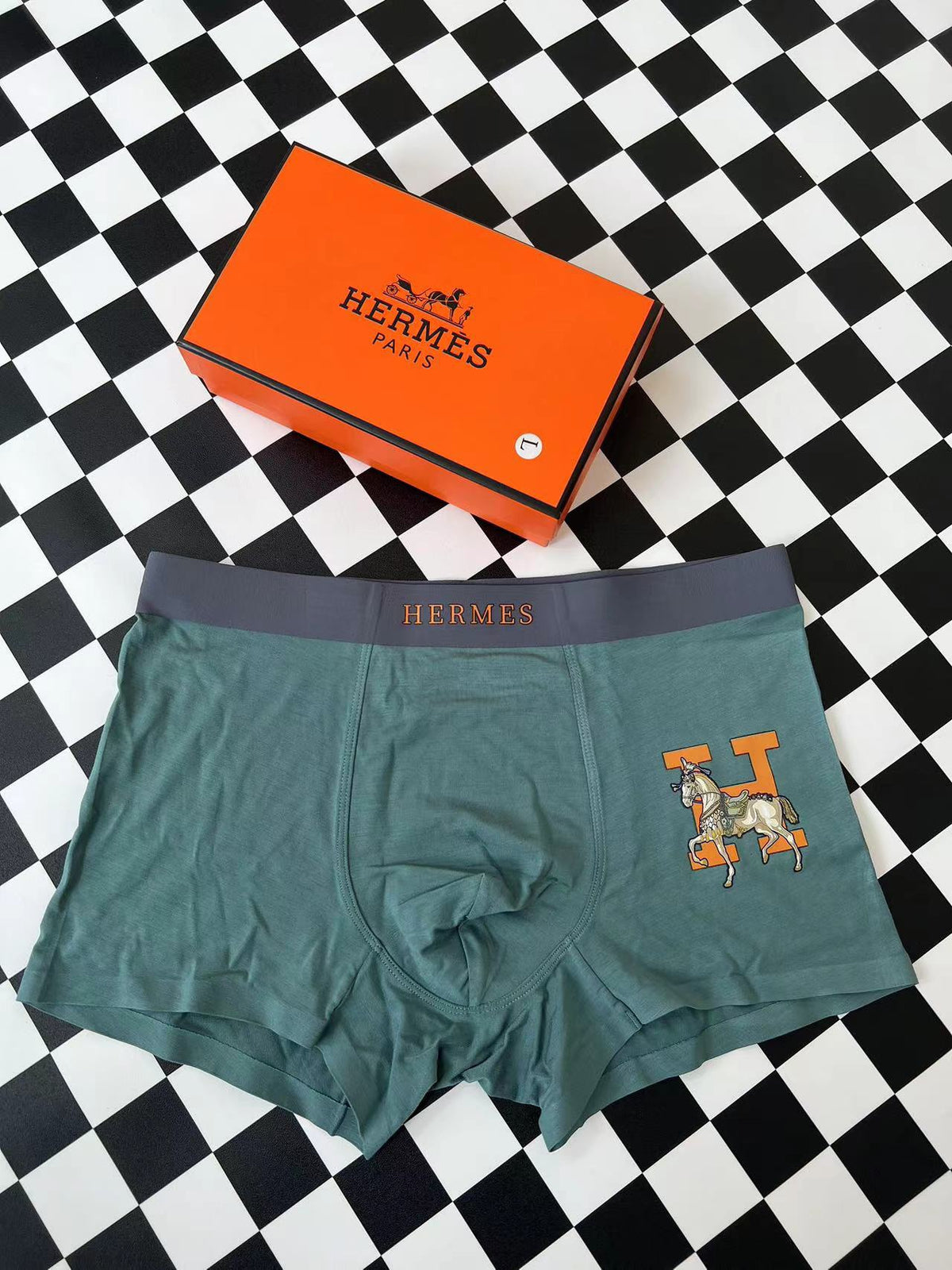 Cotton Men's Boxer Briefs - 3-Piece Box