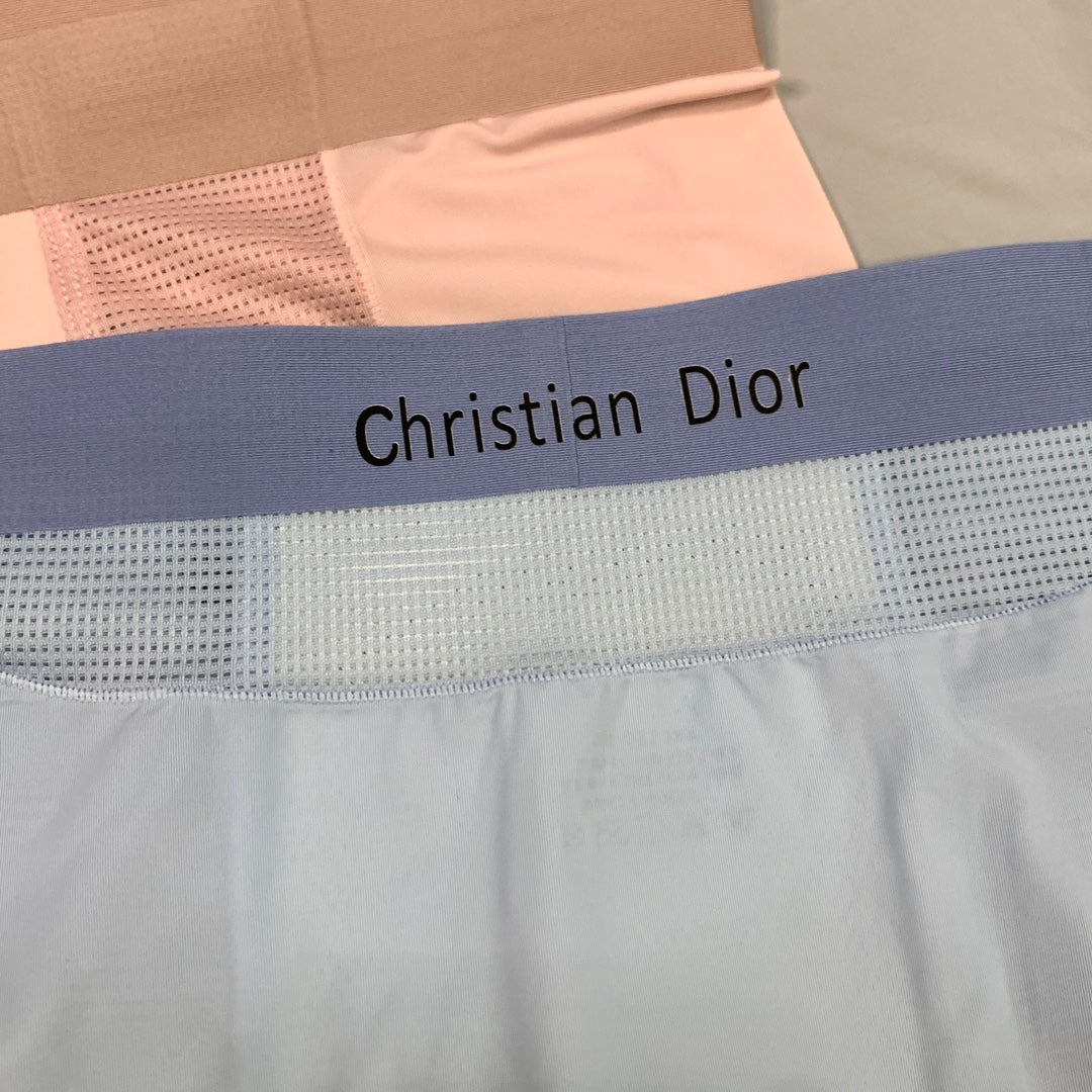 Dior Visible Colour, Waistband And Emblem Details Men's Boxer Briefs - 3-Piece Box