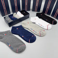 Tommy Hilfiger Small Flag Details No-Show Socks - 5-Pair Set
