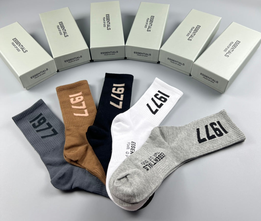 Cotton Short Socks - 5-Pair Pack